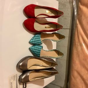 All 3 pairs - size 7 - J.Crew, Louise et Cie, Jessica Simpson